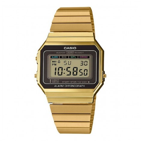 Orologio Unisex Casio Vintage Iconic Oro A700WEG-9AEF