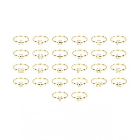 Anello Iniziale in Oro Giallo combinazioni