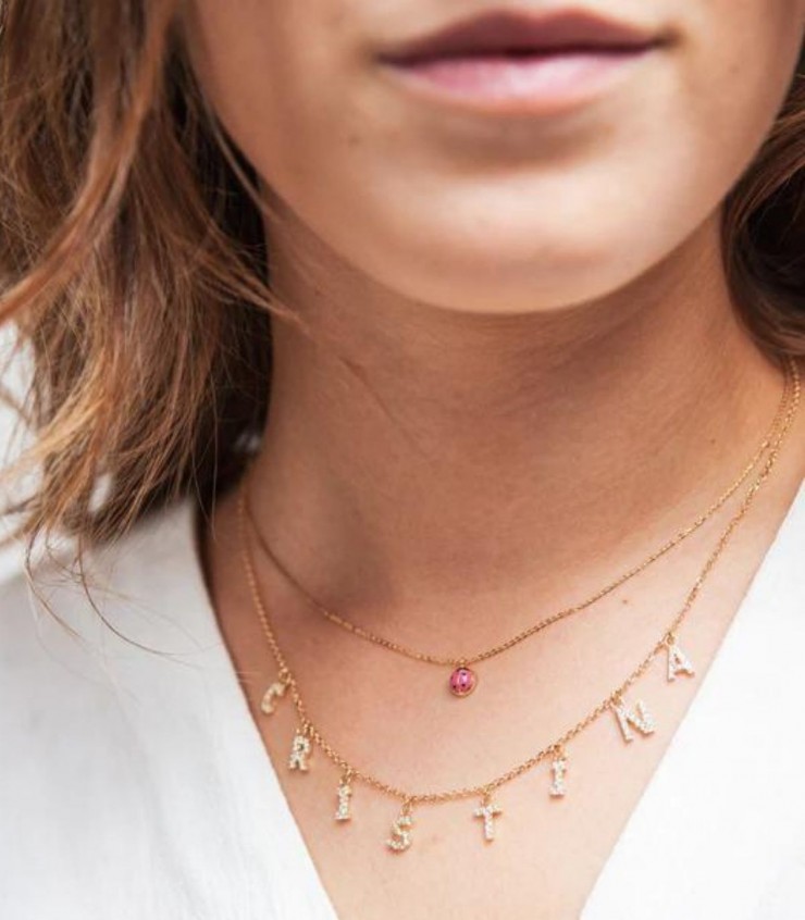 Collana con lettere o nome componibile | Beloved Gioielli