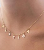 Collana Iniziale Con Cuore Oro - Ciondolo Personalizzato Per Donna, Acciaio Inossidabile - Foto 6