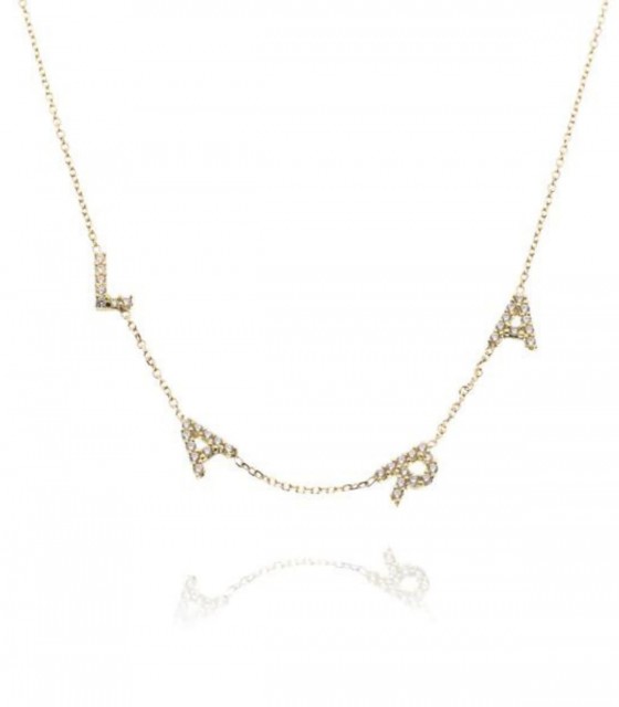 Collana In Argento Placcato Argento 925 E Oro Giallo 18 Carati - Foto 7