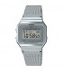 Orologio Unisex Casio Vintage Maglia Milano Silver A700WEM-7AEF