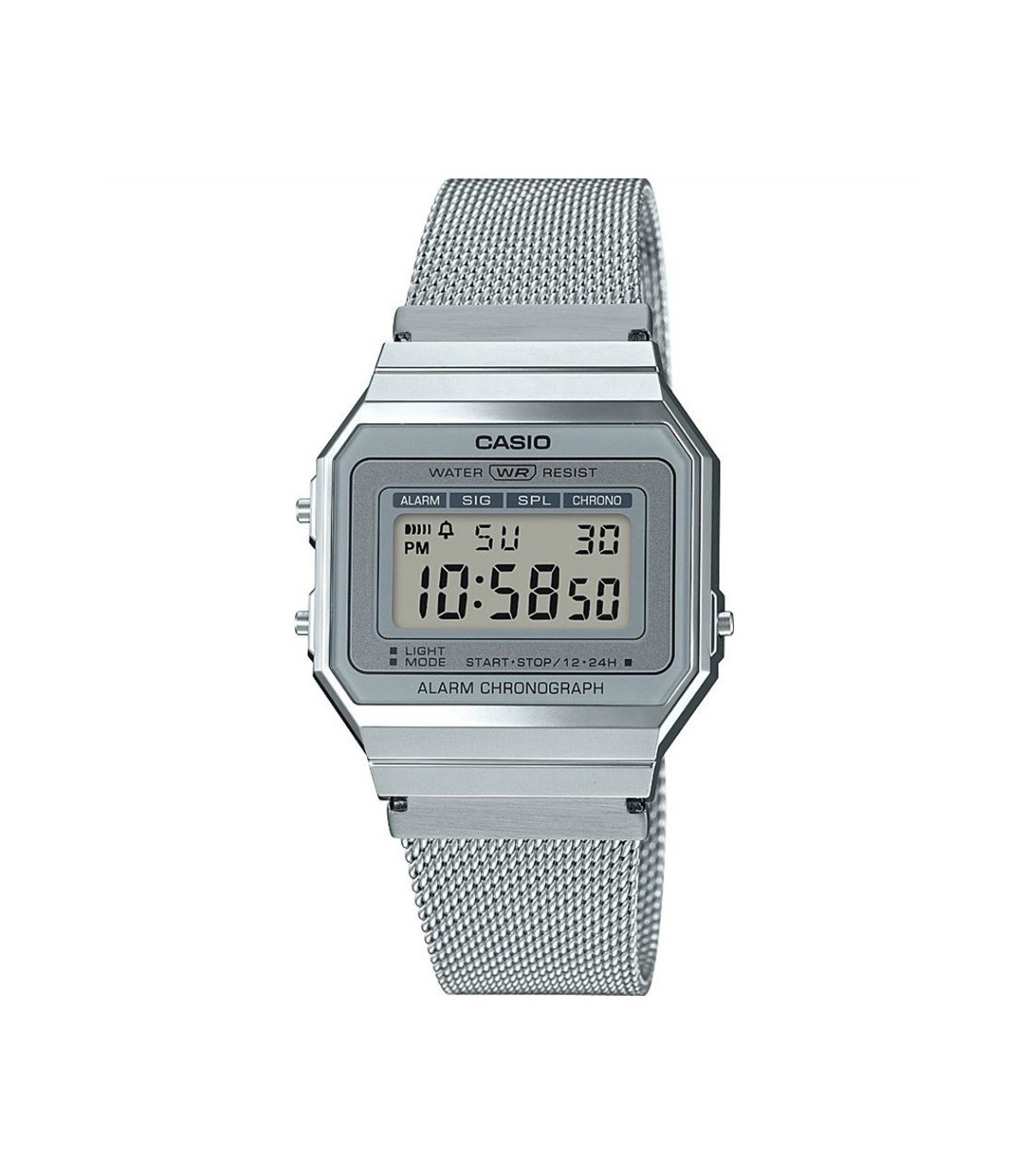 Casio con cinturino in maglia on sale