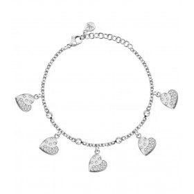 Bracciale Morellato Collezione Passioni Acciaio Cristalli SAUN11