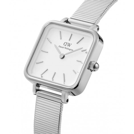 Orologio Daniel Wellington Collezione Quadro Studio Donna Silver DW00100521