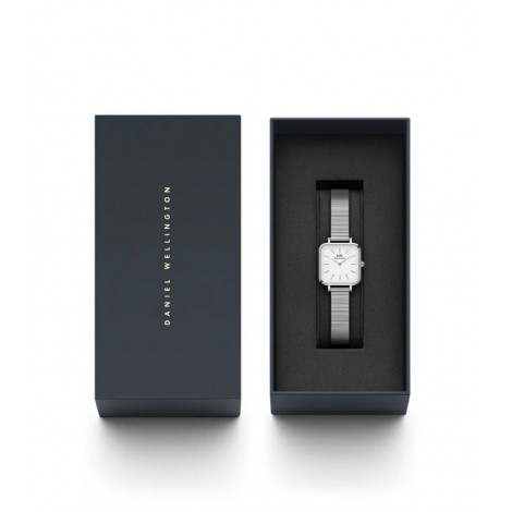 Orologio Daniel Wellington Collezione Quadro Studio Donna Silver DW00100521