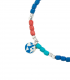 Bracciale Mini Granelli Dodo Tenaka Argento 925 Plastica Riciclata - Dettaglio Piastrina Smalto