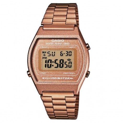 Orologio Unisex Casio Edgy Oro Rosa B640WC-5AEF