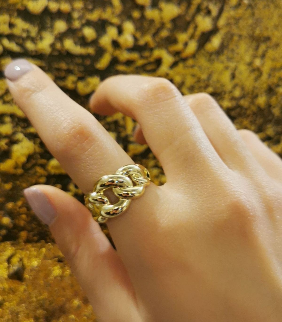 Anello groumette oro outlet