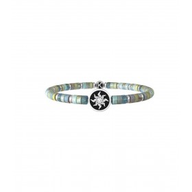 Bracciale Kidult Uomo Sole New Beginning Diaspro Azzurro 732051