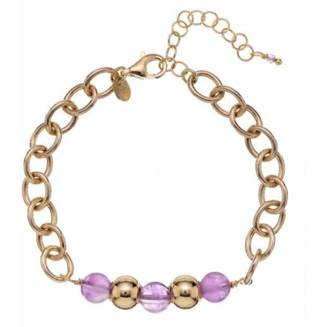 Bracciale Alisia Crystal Bead Ametista AL2891