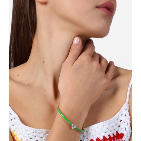 Bracciale Chiara Ferragni Love Parade Edizione Limitata Smalto Verde J19AVI31