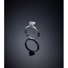 Anello Chiara Ferragni Love Parade Edizione Limitata Zirconi Bianchi Silver J19AVI39012
