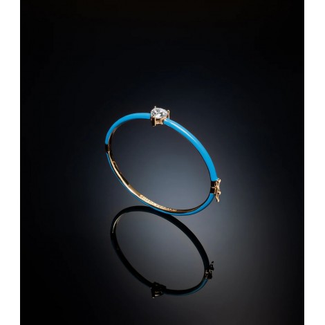 Bracciale Chiara Ferragni Love Parade Edizione Limitata Smalto Azzurro J19AVI29