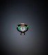 Anello Chiara Ferragni Love Parade Edizione Limitata Zirconi Bianchi Smalto Verde J19AVI37014