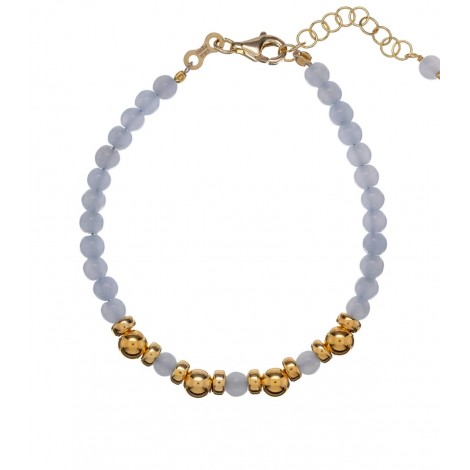 Bracciale Alisia Riley Angelite Argento Dorato AL3146