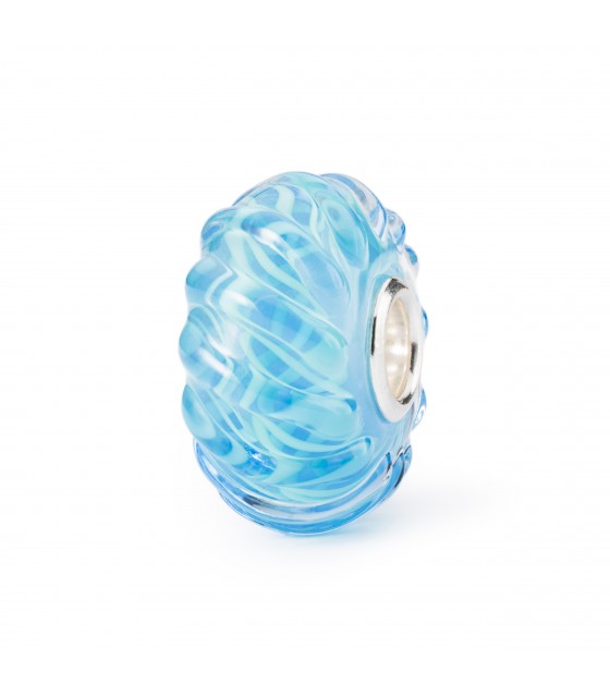 Trollbeads Armbandperle Wiegende Halme - Echt Silber 925 Mit Murano-Glas | Einzigartiger Schmuck Zum Sammeln