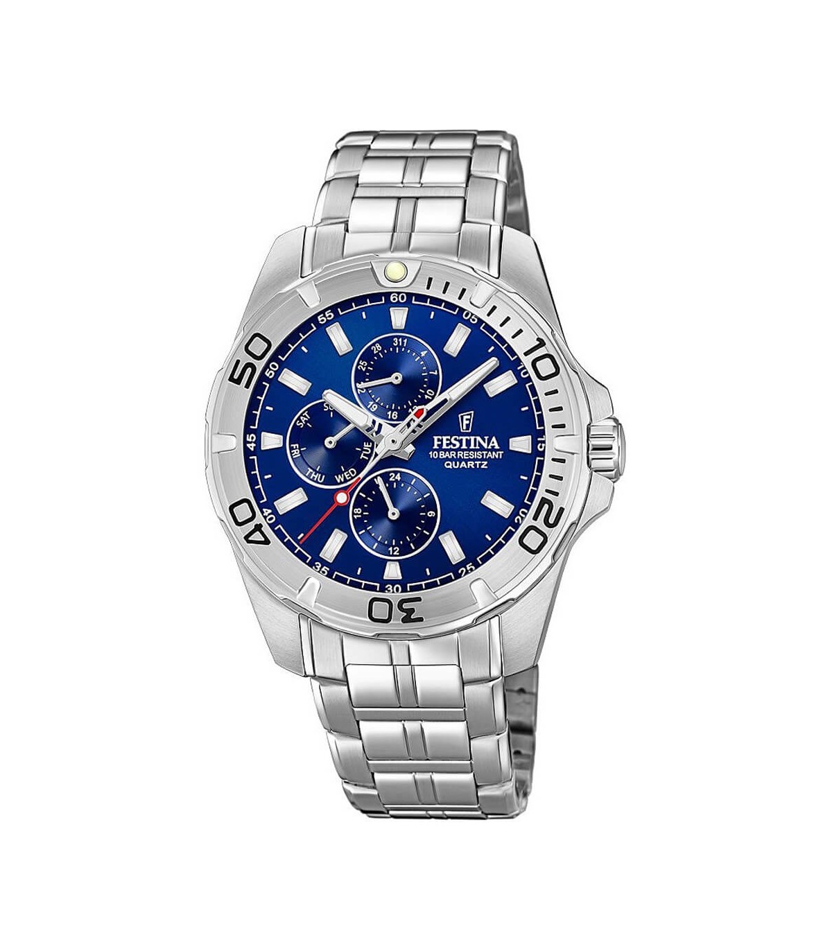 Orologio Uomo Festina Cronografo Acciaio Blu F20445 2 MiRaggi