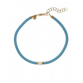 Bracciale Alisia Amity Dorato Caucciù Avorio