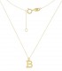 Collana Lettera B Oro Giallo 9kt 9V/9GAG52798