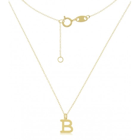 Collana Lettera B Oro Giallo 9kt 9V/9GAG52798