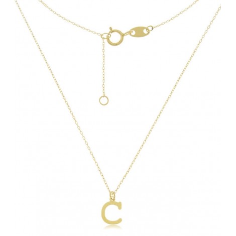 Collana Lettera Oro Giallo 9kt 9V/9GAG52798