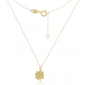 Collana Quadrifoglio Oro Giallo 9kt 9GAG52769