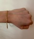 Bracciale Maglia Marina Oro Giallo 9kt indossato