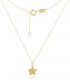 Collana Stella Oro Giallo 9kt 9GAG52790