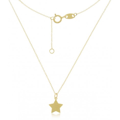 Collana Stella Oro Giallo 9kt 9GAG52790