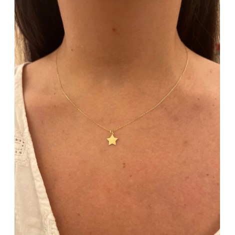 Collana Stella Oro Giallo 9kt 9GAG52790