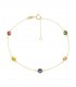 Bracciale Oro Giallo 9kt  Pietre Colorate 9PUL52787