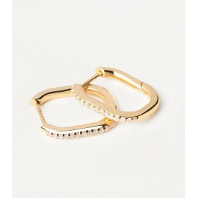 Orecchini PDPAOLA Spike Gold Argento AR01-571-U