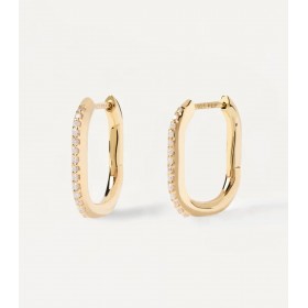 Orecchini PDPAOLA Spike Gold Argento AR01-571-U