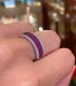 Anello Donna Davite & Delucchi Oro Bianco Diamanti e Rubini AA029855RBS dettagli