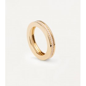 Anello PDPAOLA Infinity Gold Argento AN01-630-12