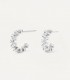 Orecchini PDPAOLA Little Crown Argento 925 Silver AR02-578-U