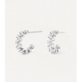 Orecchini PDPAOLA Little Crown Argento 925 Silver AR02-578-U