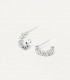 Orecchini PDPAOLA Little Crown Argento 925 Silver AR02-578-U