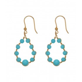 Orecchini Alisia Lanzarote Argento 925 Gold Cristallo AL3208