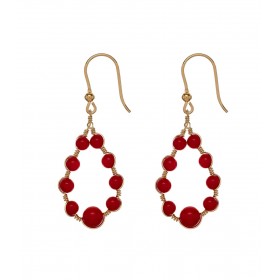 Orecchini Alisia Lanzarote Argento 925 Gold Cristallo AL3208