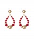 Orecchini Alisia Whitsunday Drop Argento 925 Gold Cristallo