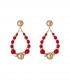 Orecchini Alisia Whitsunday Drop Argento 925 Gold Cristallo