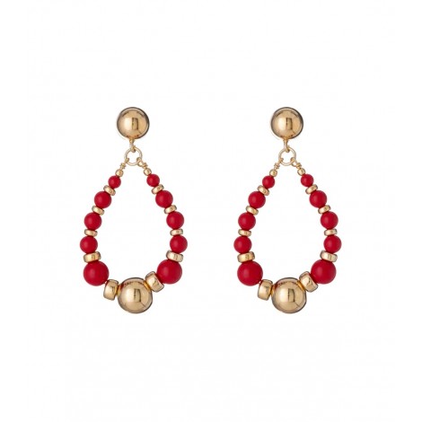 Orecchini Alisia Whitsunday Drop Argento 925 Gold Cristallo
