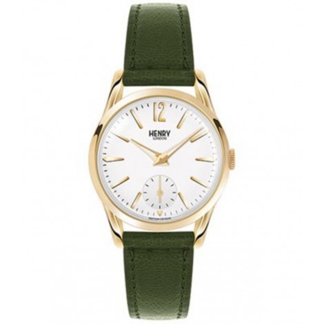 Orologio Henry London Holborn Gold Verde HL30-US-0096