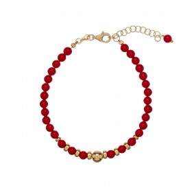 Bracciale Alisia Elafonissi Argento 925 Gold Cristallo