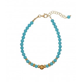 Bracciale Alisia Elafonissi Argento 925 Gold Cristallo