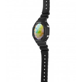 Casio G-Shock Classic GA-2100SR-1AER Nero Multicolor Orologio Uomo