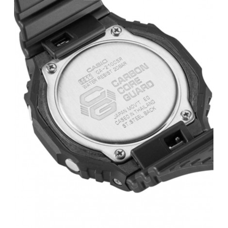 Casio G-Shock Classic GA-2100SR-1AER Nero Multicolor Orologio Uomo