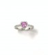 Anello Miluna Cuore Zaffiro Rosa 0,48 ct Diamanti 0.20 ct G SI LID3549
